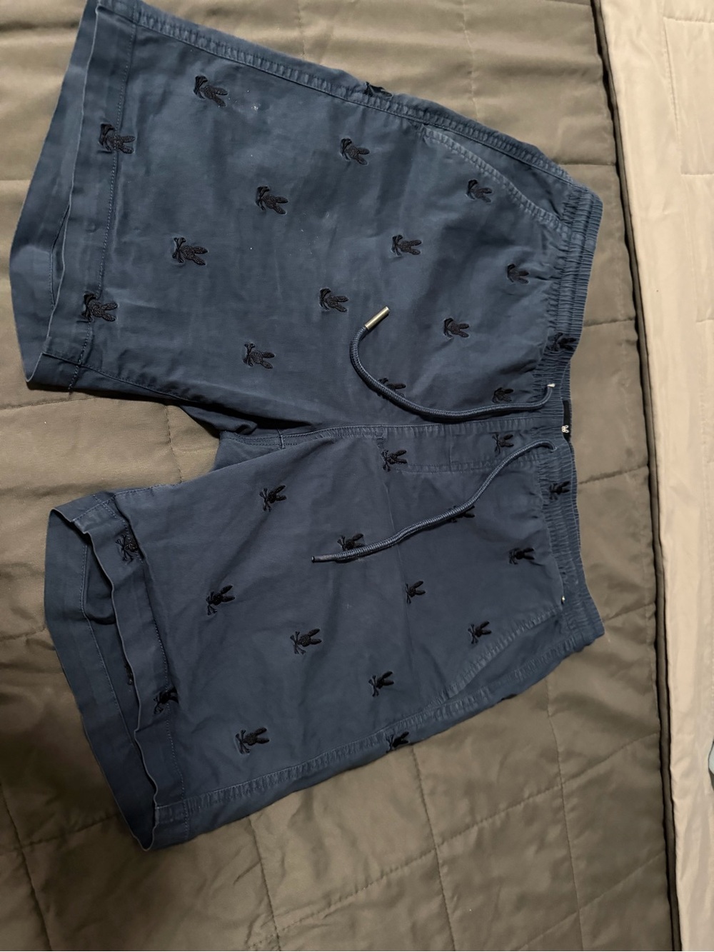 Men's Navy Blue psycho bunny shorts